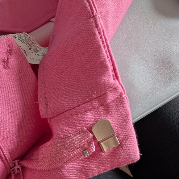 Zara Pink High Rise Shorts Women’s Size Medium Stretch Barbie Summer - Picture 9 of 10